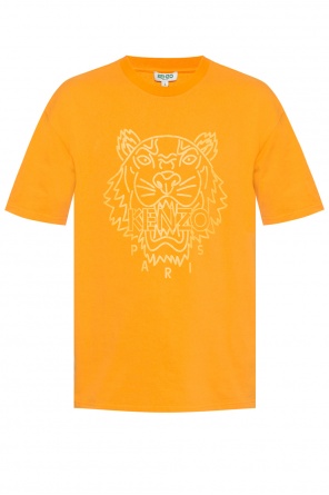 Tiger head motif t-shirt with logo, zdjęcie 1 Tiger head motif t-shirt with logo od Kenzo